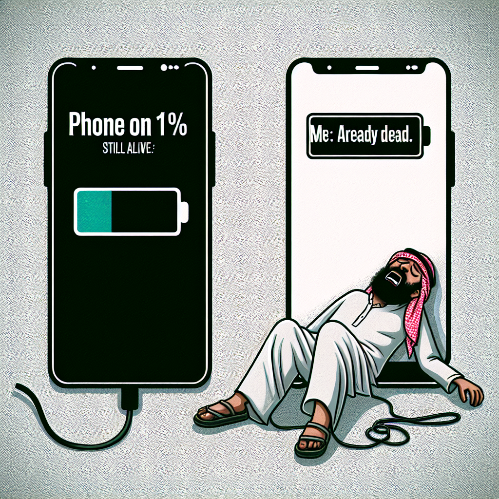 When Your Phone's Battery Outlasts Your Will to Live