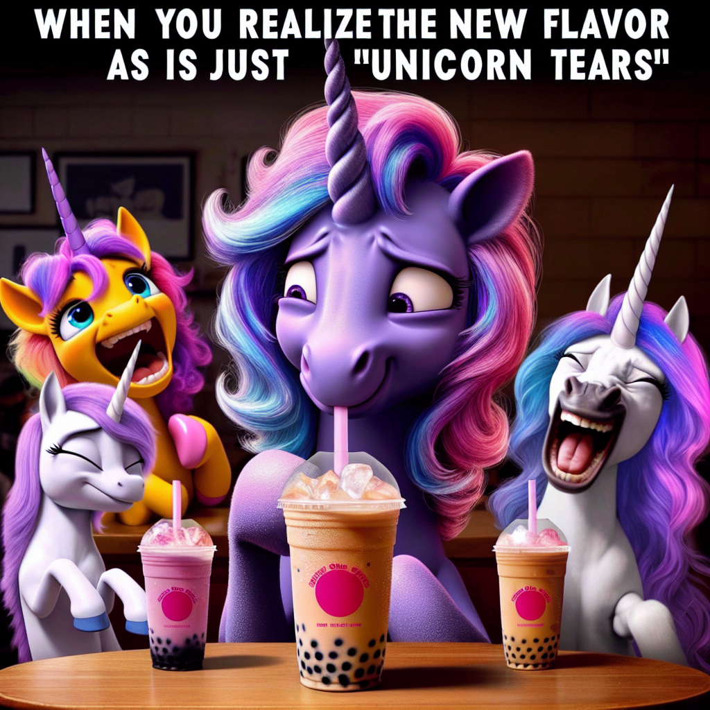 Twilight Sparkle's Unexpected Soda Surprise