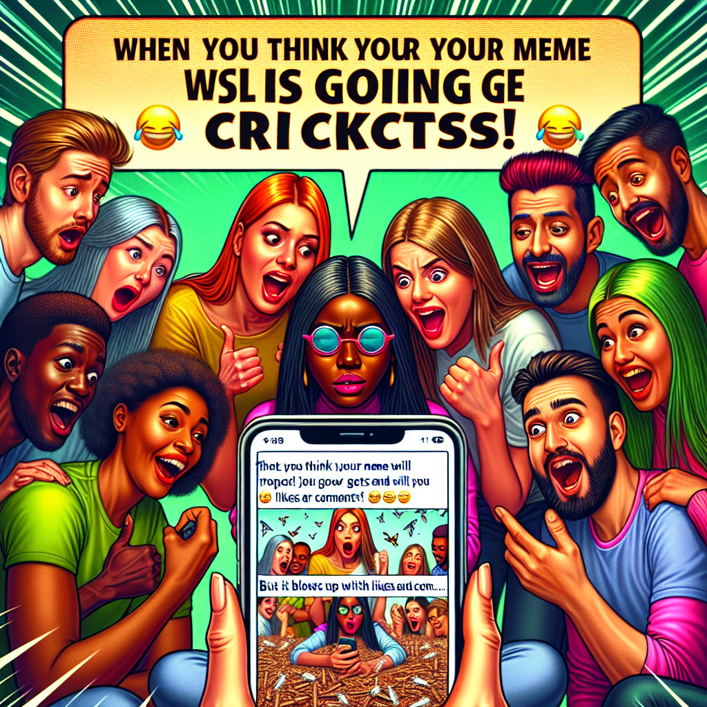 When You Post a Shitpost and Your Friends Actually Love It