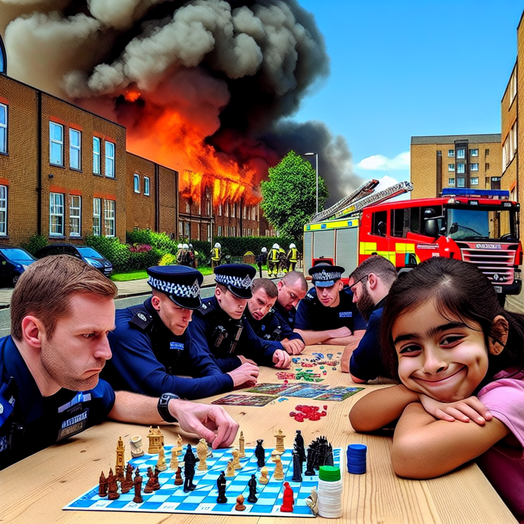 British Police vs. Chaos: The Ultimate Clue Showdown