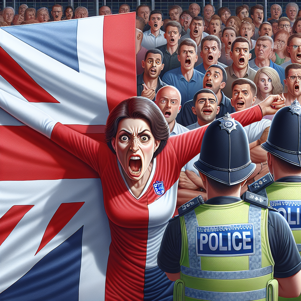 When British Police Turn into Overzealous Flag Protectors