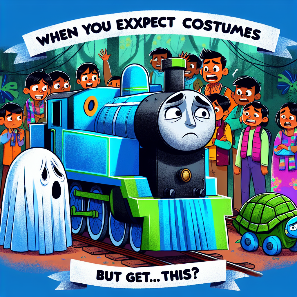 Thomas the Tank Engine's Spooky Halloween Shenanigans