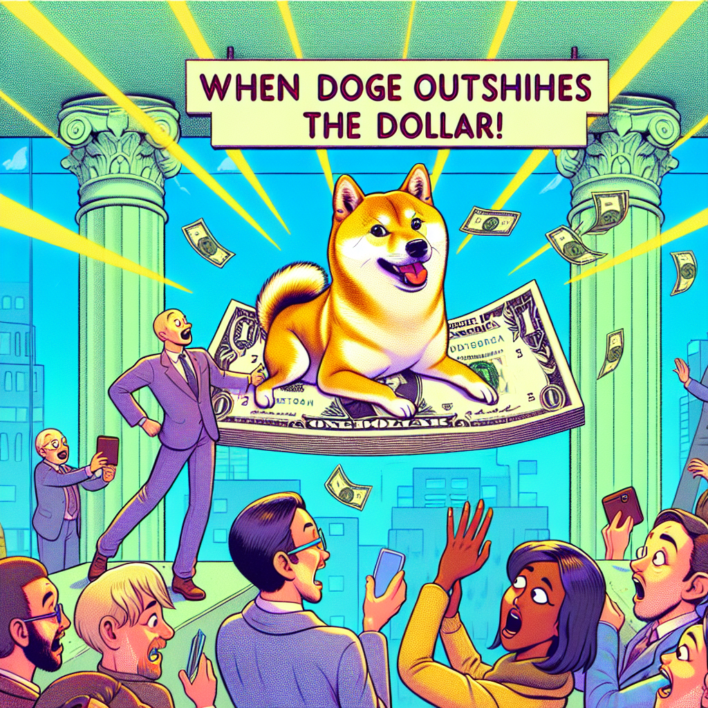 Doge's Hilarious Dollar Domination: A Meme Snapshot