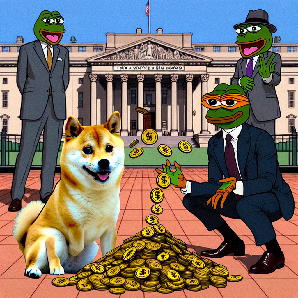 Doge's Poop Protest: Cryptocurrencies Go Wild!