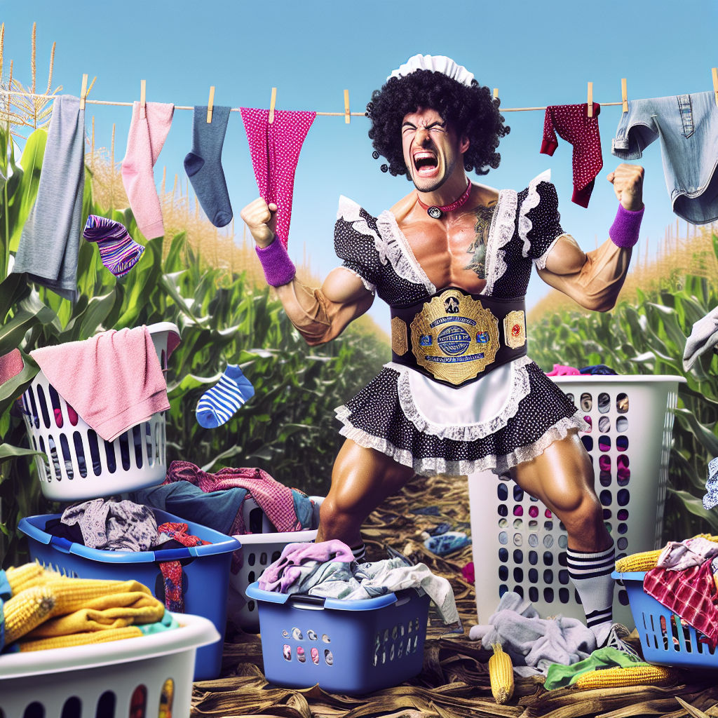 CM Punk's Cornfield Laundry Antics: A Wrestling Comedy Classic