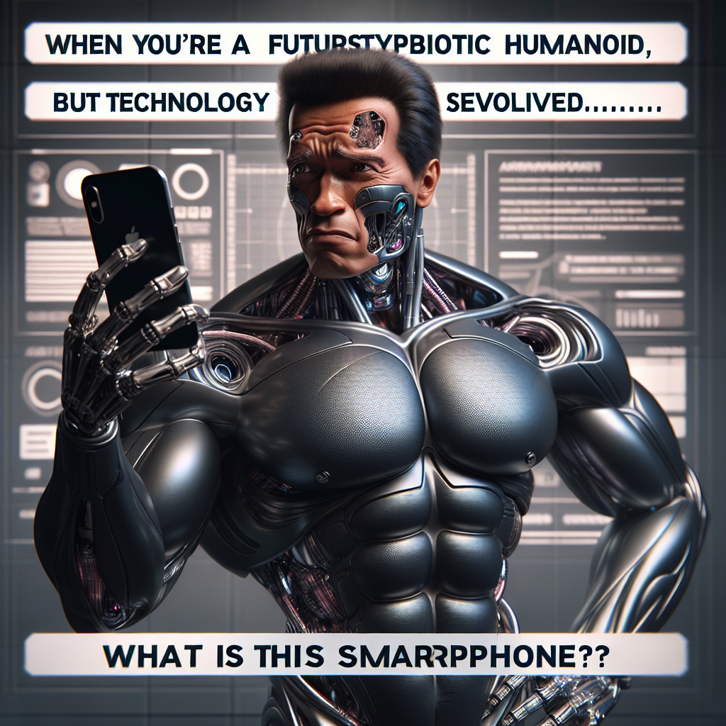 Smoking Terminator: A Hilarious Twist on an Iconic Character