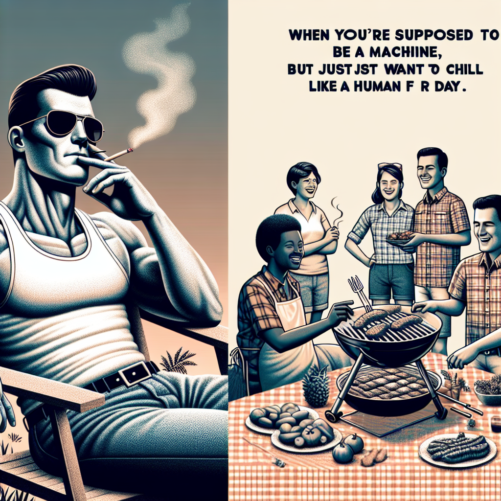 When the Terminator Wants to Be Chill but Can't Stop 'Terminating'