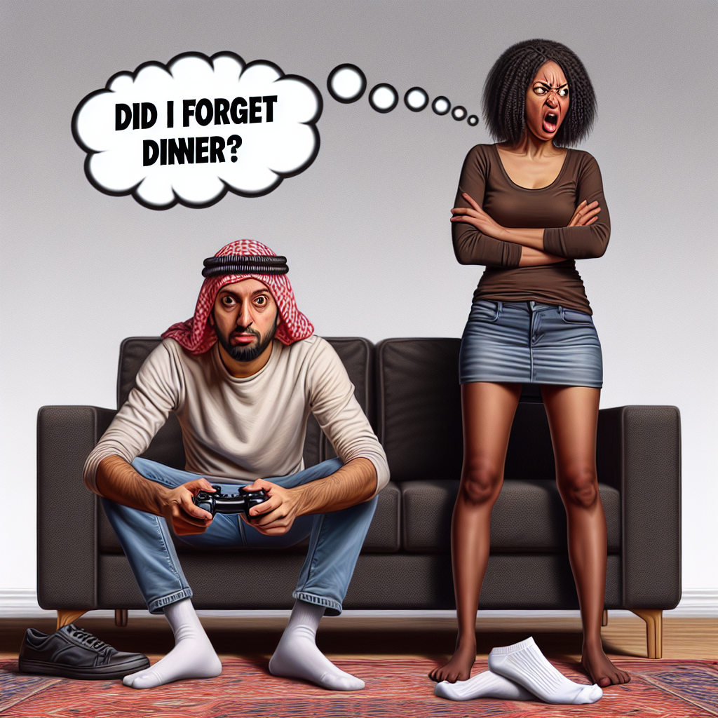 When Hubby Has No Clue He's In Trouble