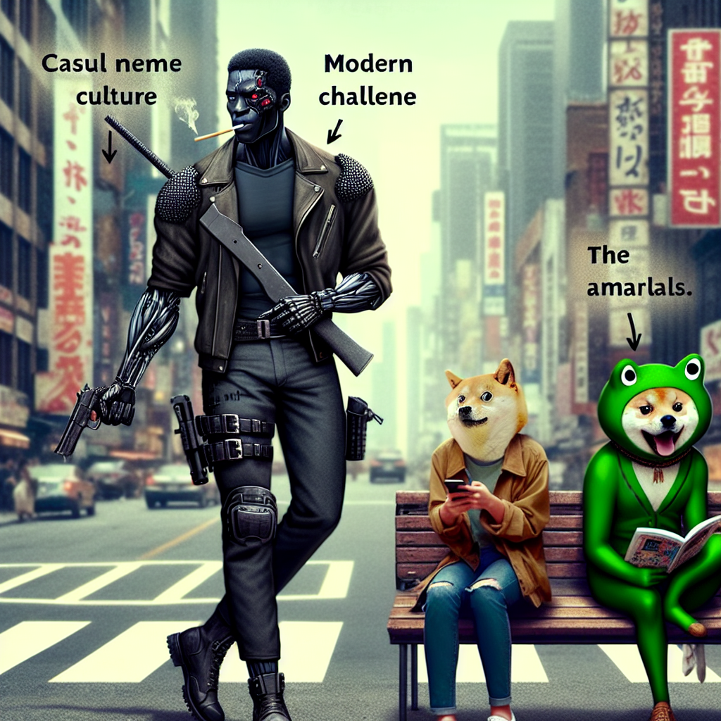 When Terminator Meets Meme Legends: A Hilarious Showdown!
