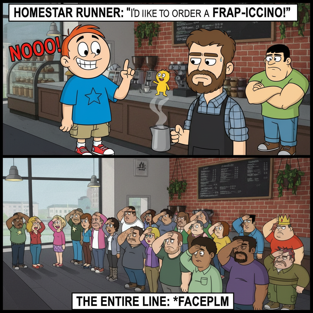 Homestar Runner in Everyday Struggles: Relatable Meme Ideas