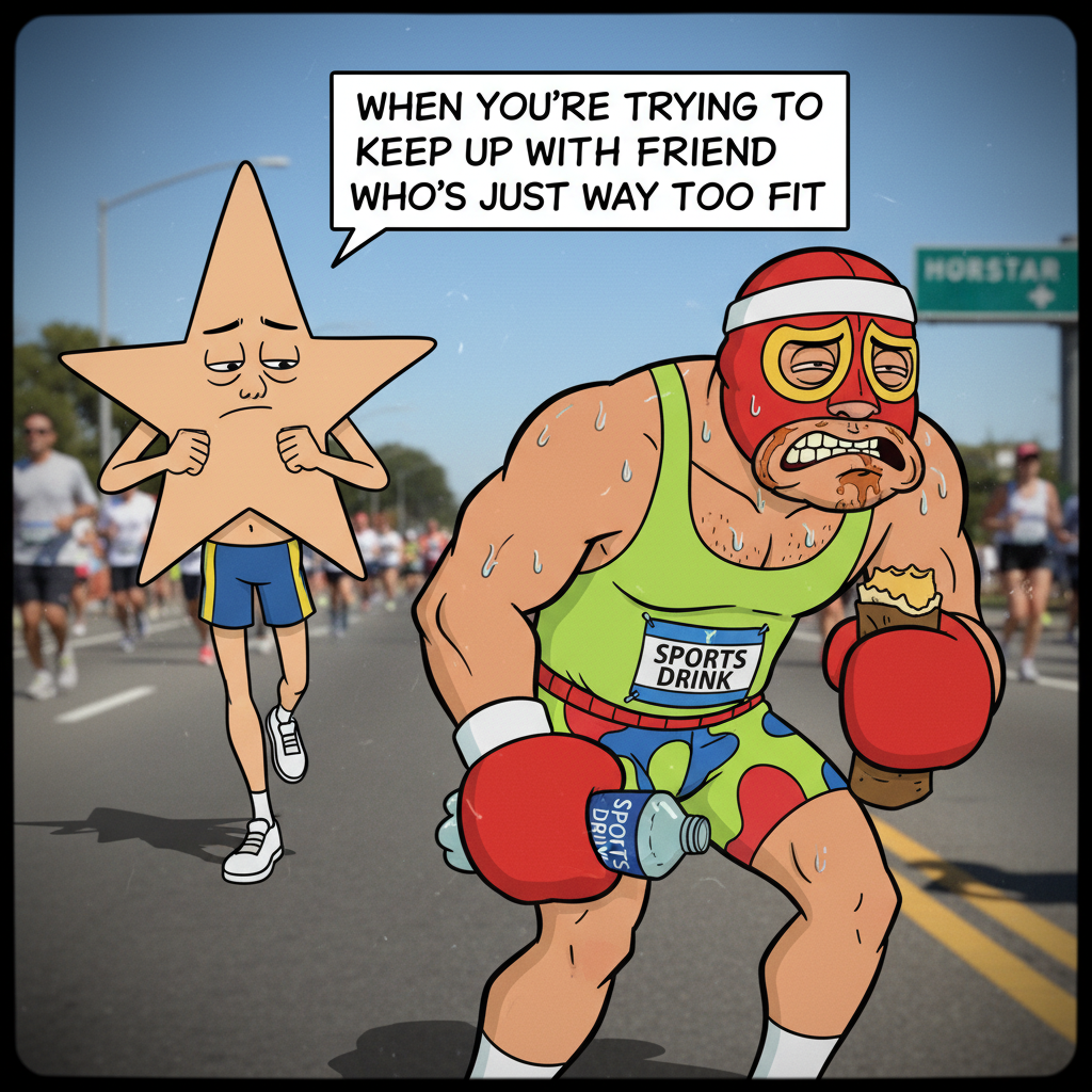 When Strong Bad Tries to Run a Marathon Like Home Star