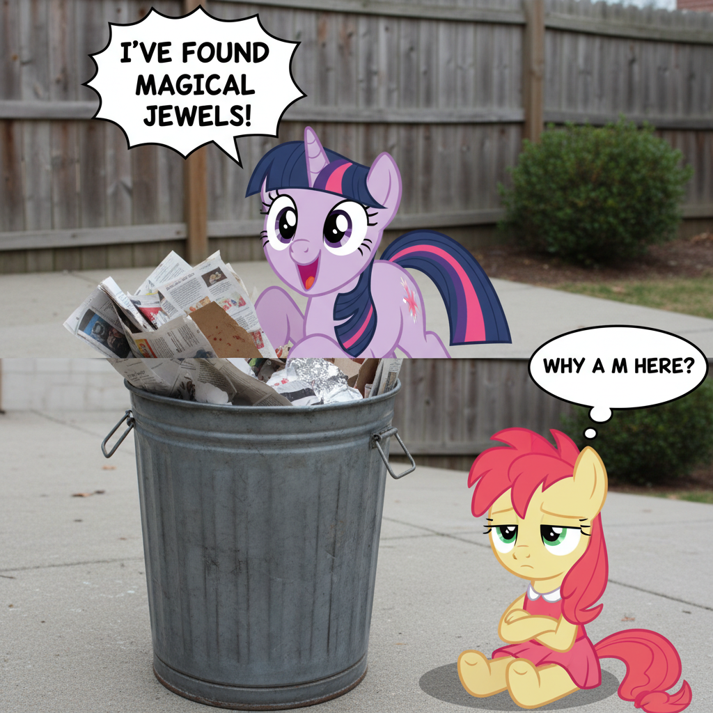 Twilight's Trashy Treasure Hunt: A Hilarious Meme Scenario