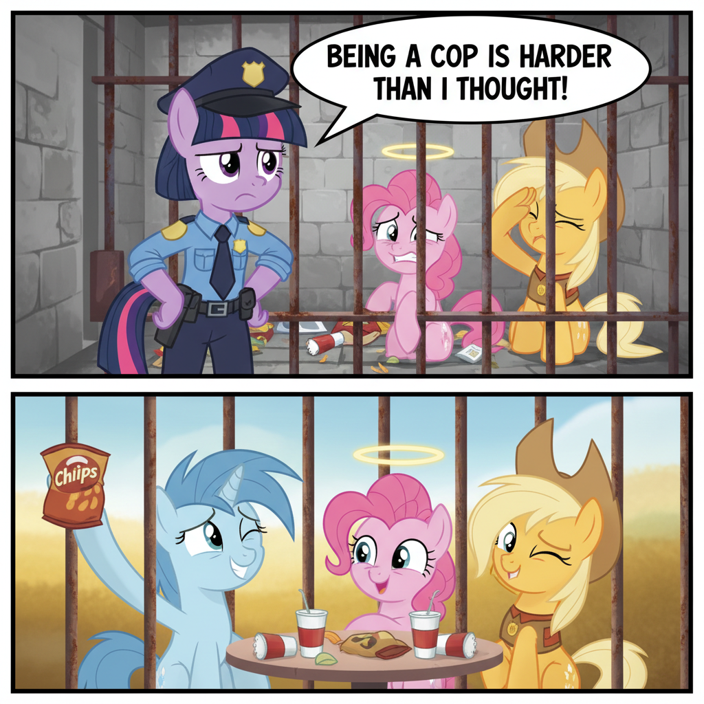 Twilight Sparkle: The Pony Police Officer's Hilarious Jail Escape