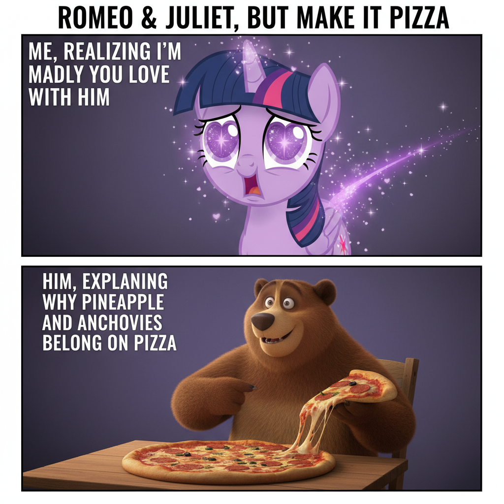 Twilight Sparkle Falls for Bruno: A Hilarious Pony-Human Love Story