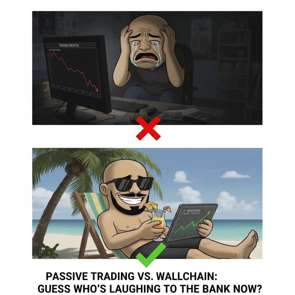 Wojak's Investment Journey: Bots vs. Wallchain