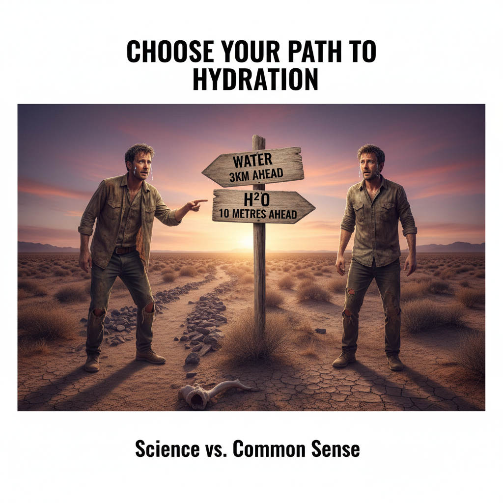 Desert Dilemmas: Choosing Between Water or H²0