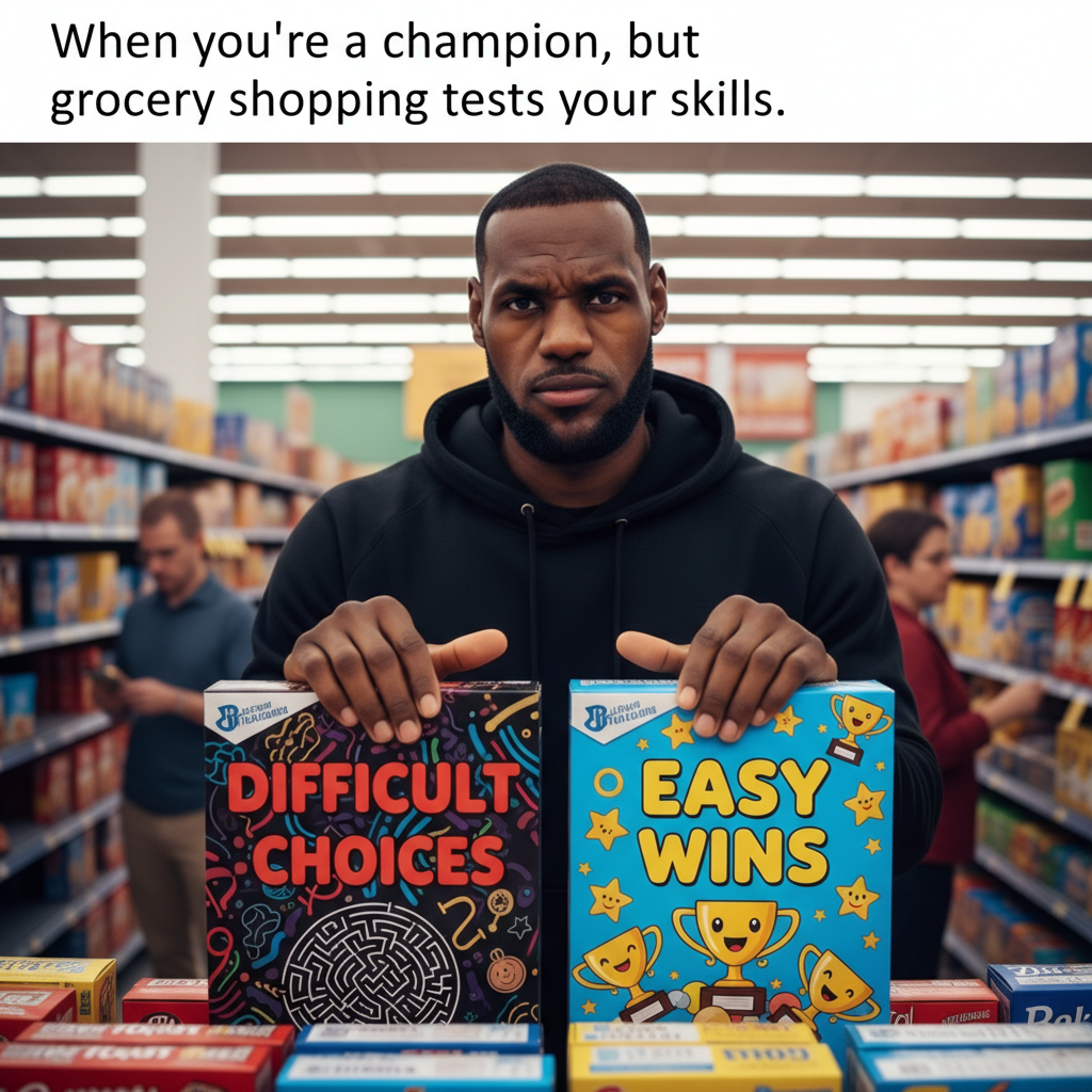 LeBron James Memes: The Struggle of Everyday Decisions