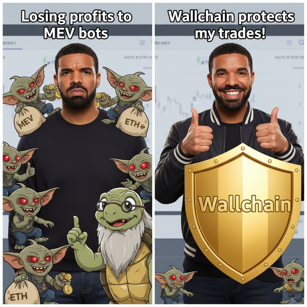 Drake Reacts: MEV Bots vs. Safe Trading with Wallchain