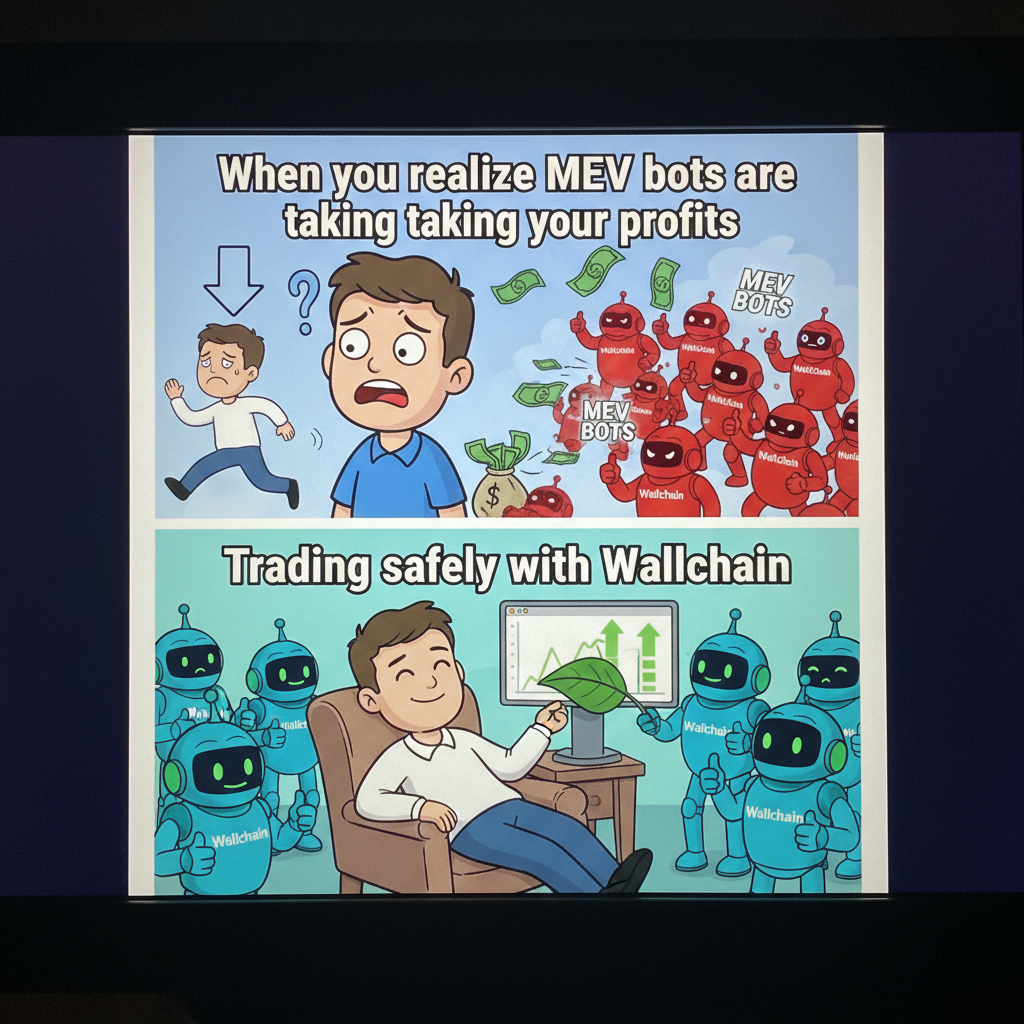 Stop Losing to MEV Bots! Choose Wallchain for Safe Trading 🐸