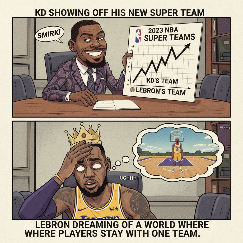 Kevin Durant vs. LeBron James: The Epic Meme Battle