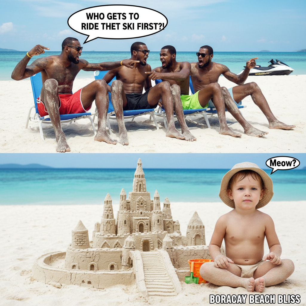 When NBA Stars Try to Chill in Boracay
