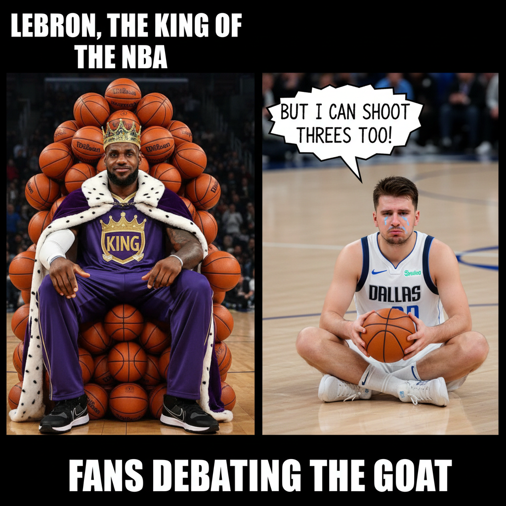 LeBron vs Luka: Who's the Real MVP of Memes?
