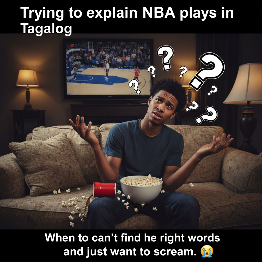 Hilarious NBA Meme Captions in Tagalog