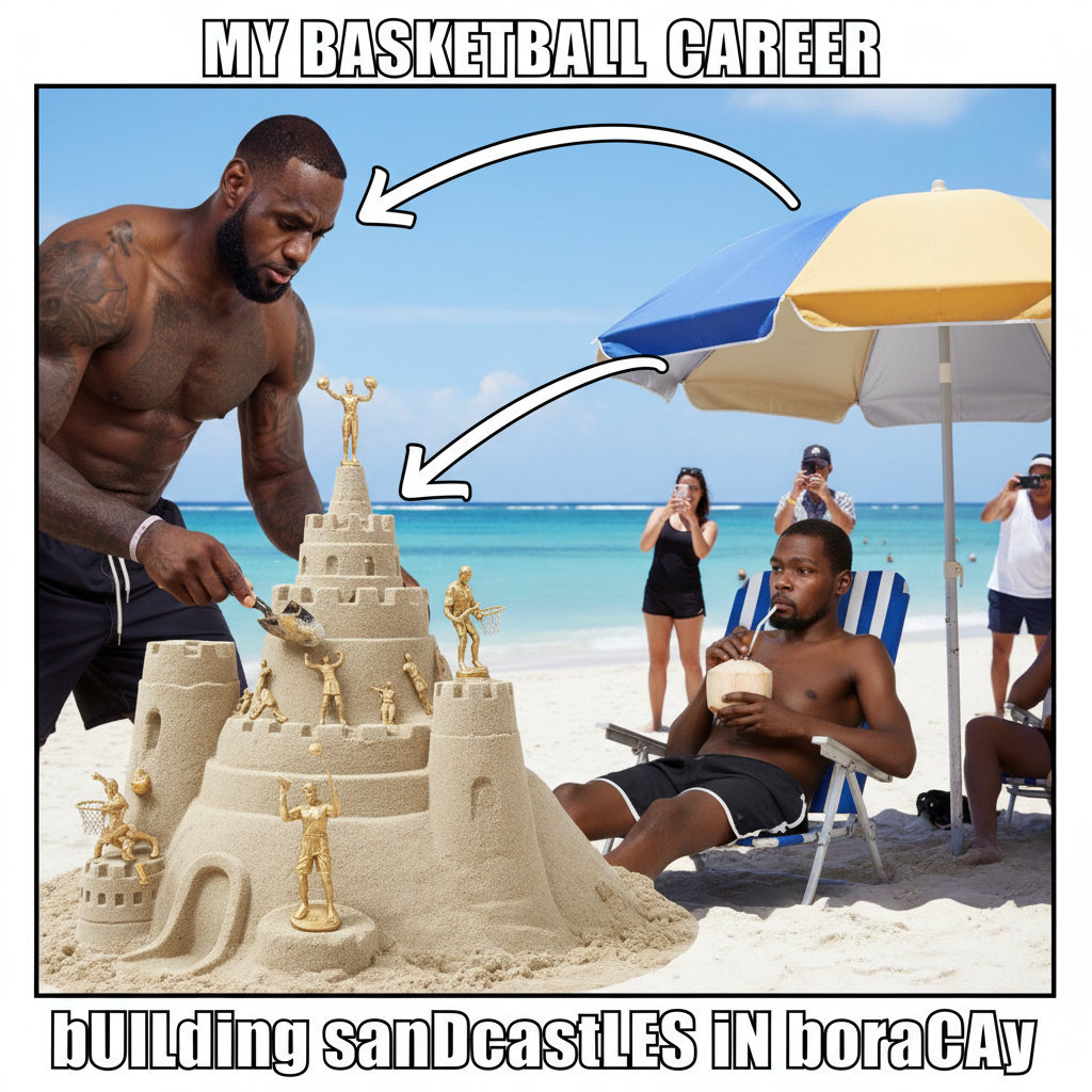LeBron and Durant's Boracay Beach Shenanigans