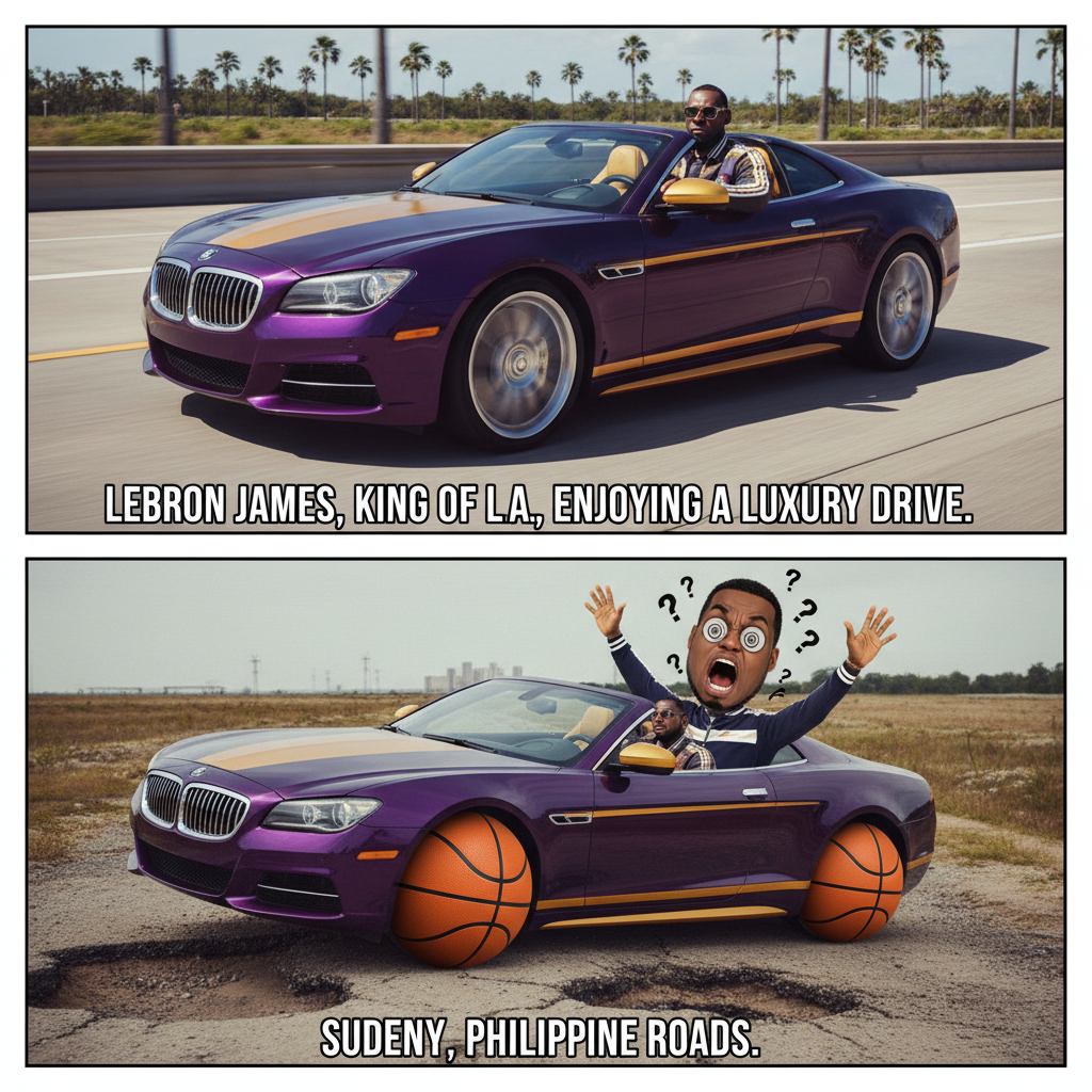 Lebron's Road Trip Adventure: The Bumpy Ride in Quezon!