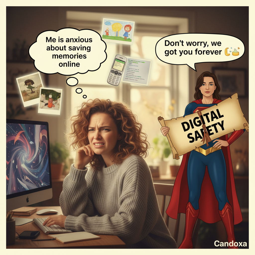A Hilarious Reassurance in Digital Memory Saving