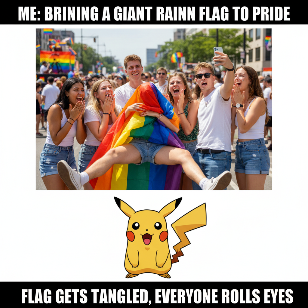 When Pride Meets Everyday Life: An LGBTQ Meme Adventure
