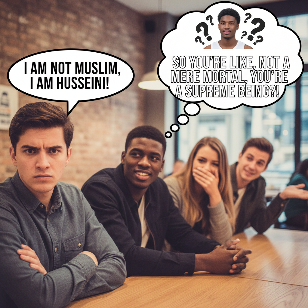When You're Just a Husseini, Not a Muslim