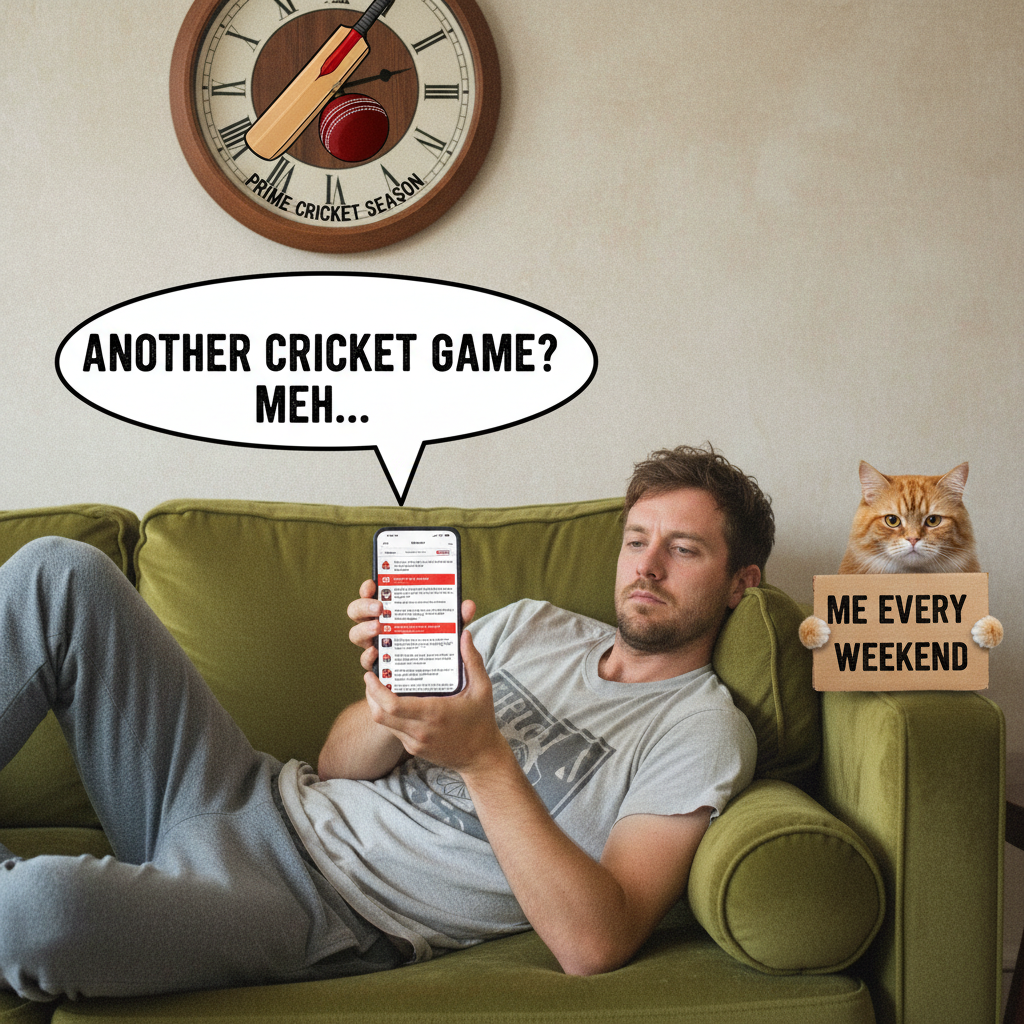 When Cricket Games Just Keep Coming...