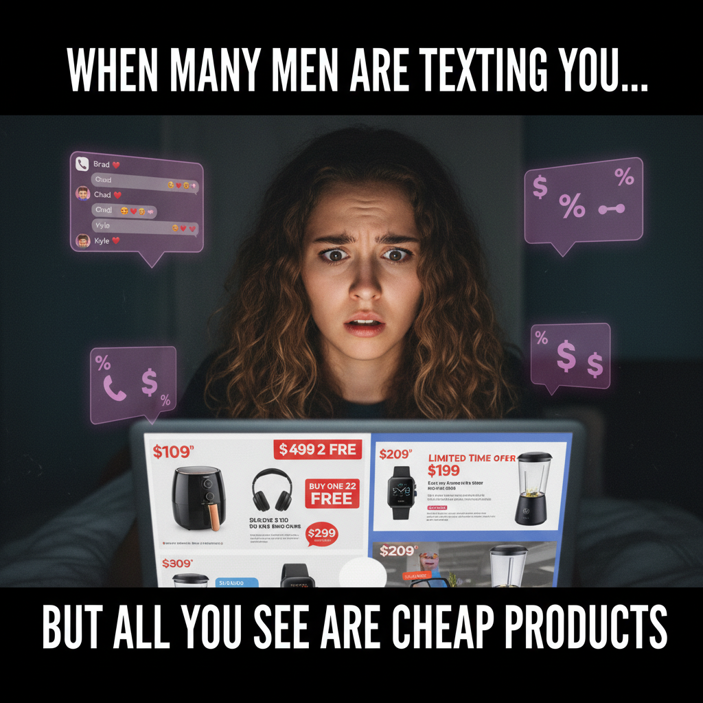 When Cheap Products and Flirty Texts Collide
