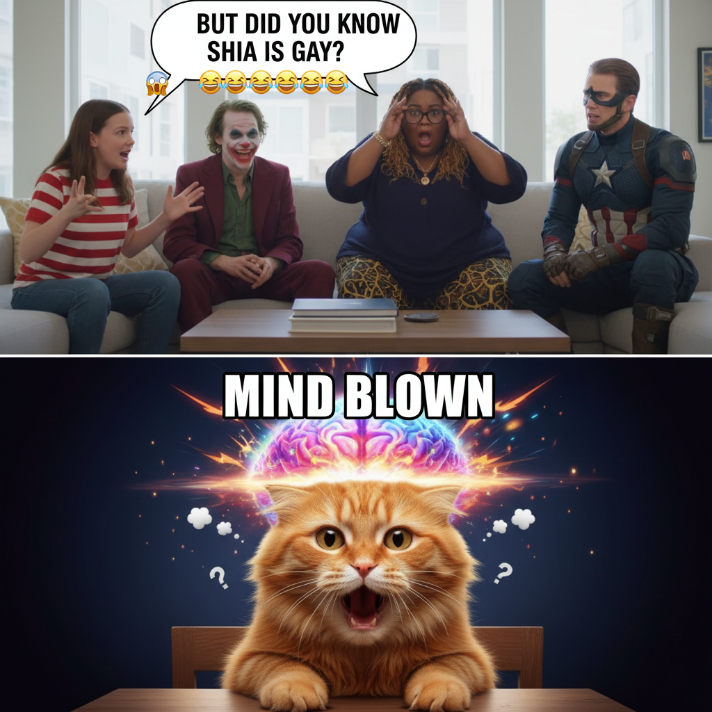 When Shia Labeouf's Role Takes a Comedic Turn