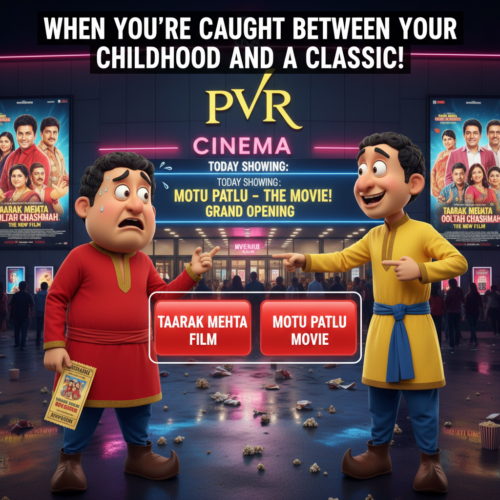 Motu Patlu vs Taarak Mehta: A Cinematic Showdown!