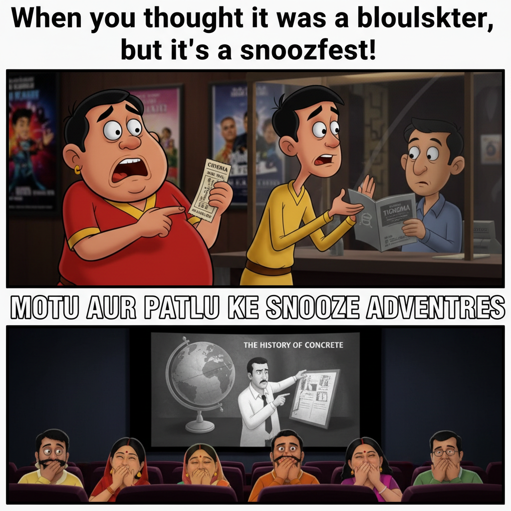 Motu Patlu's Hilarious Cinema Chaos