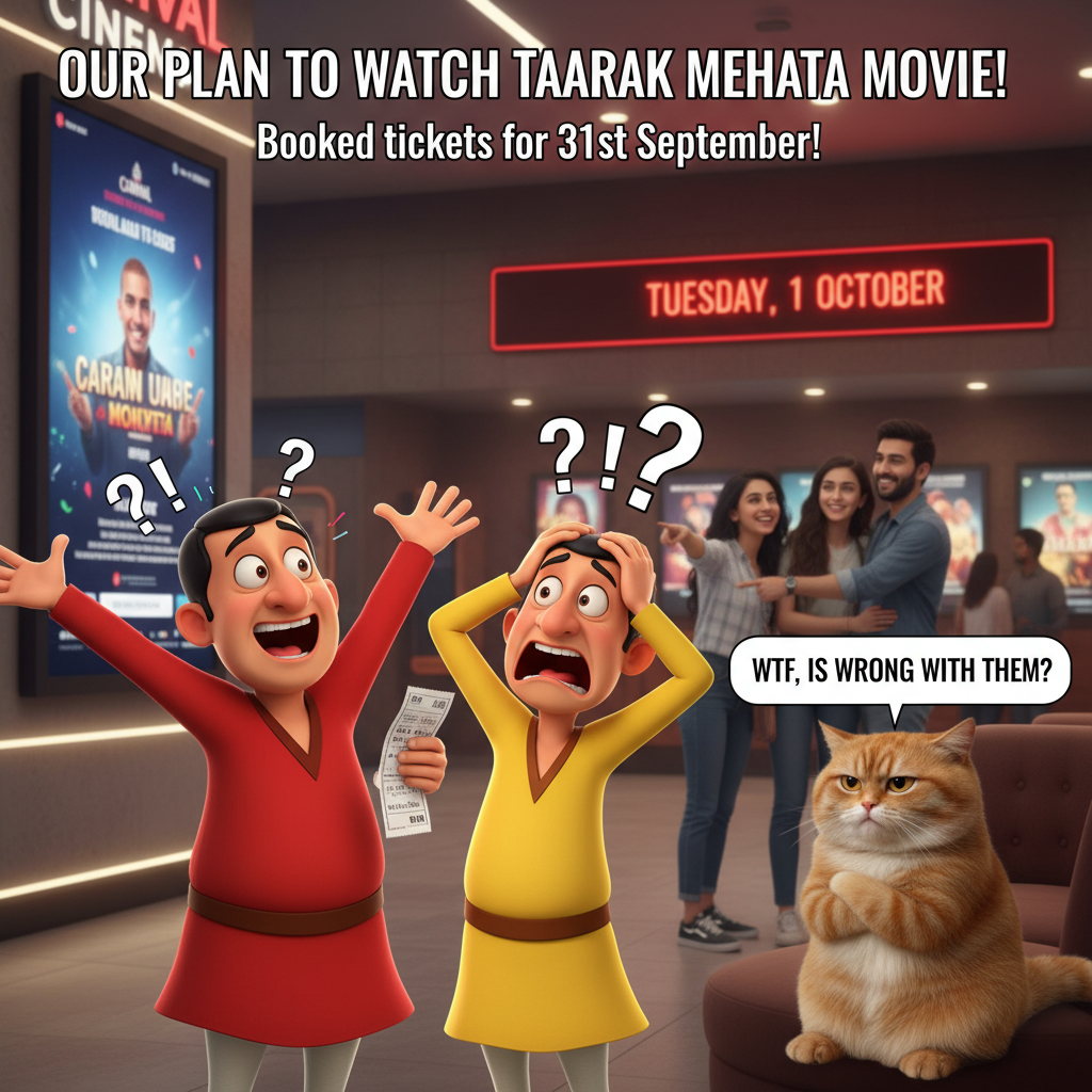 Motu and Patlu's Hilarious Cinema Adventure