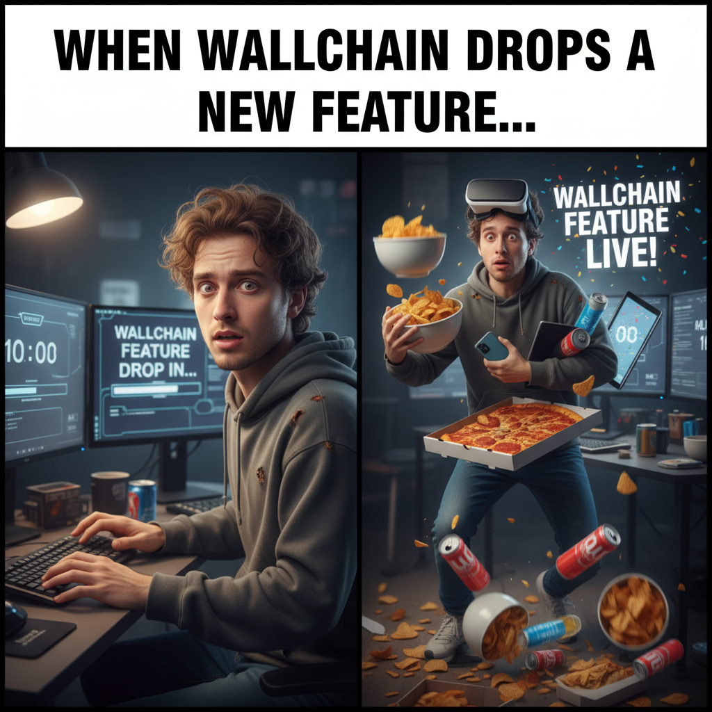 When Wallchain Drops a New Feature: The Hype is Real!