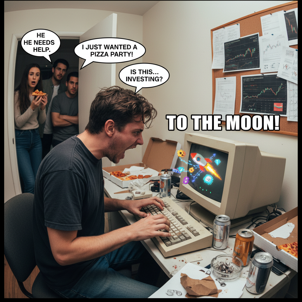 When Crypto Gains Go Wild: Hacking Your Way to the Moon!