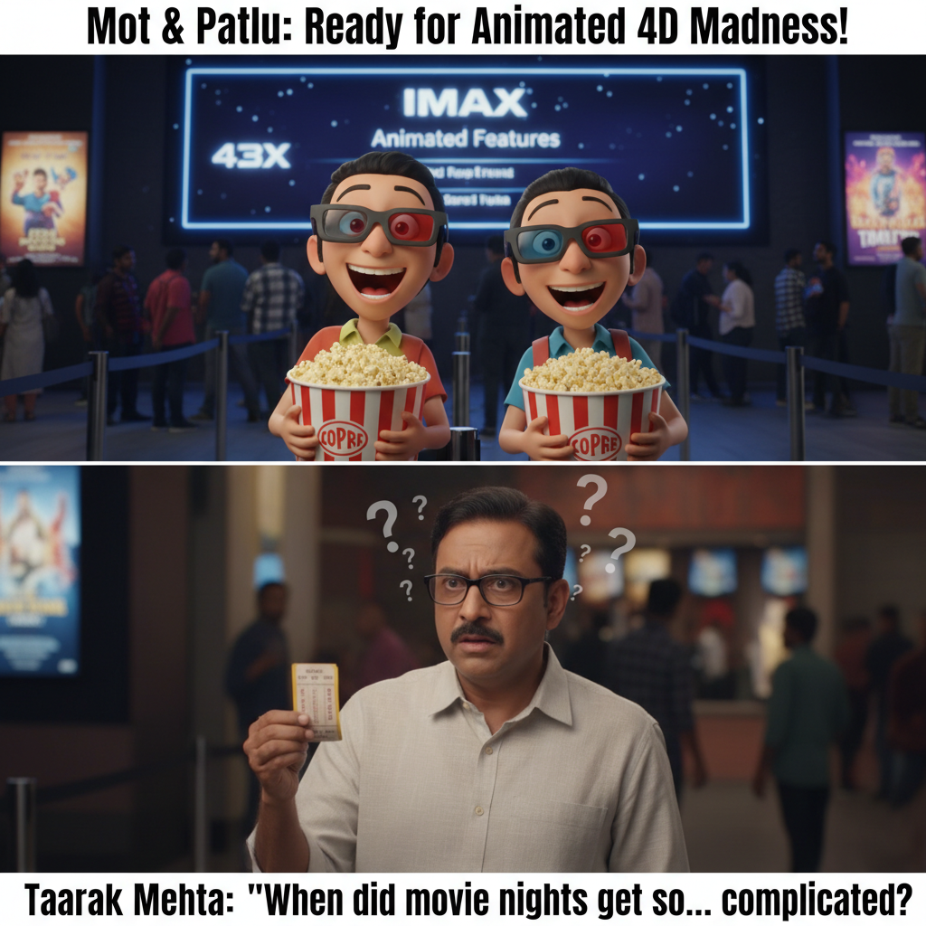 Motu Patlu's Epic Movie Adventure Gone Wrong