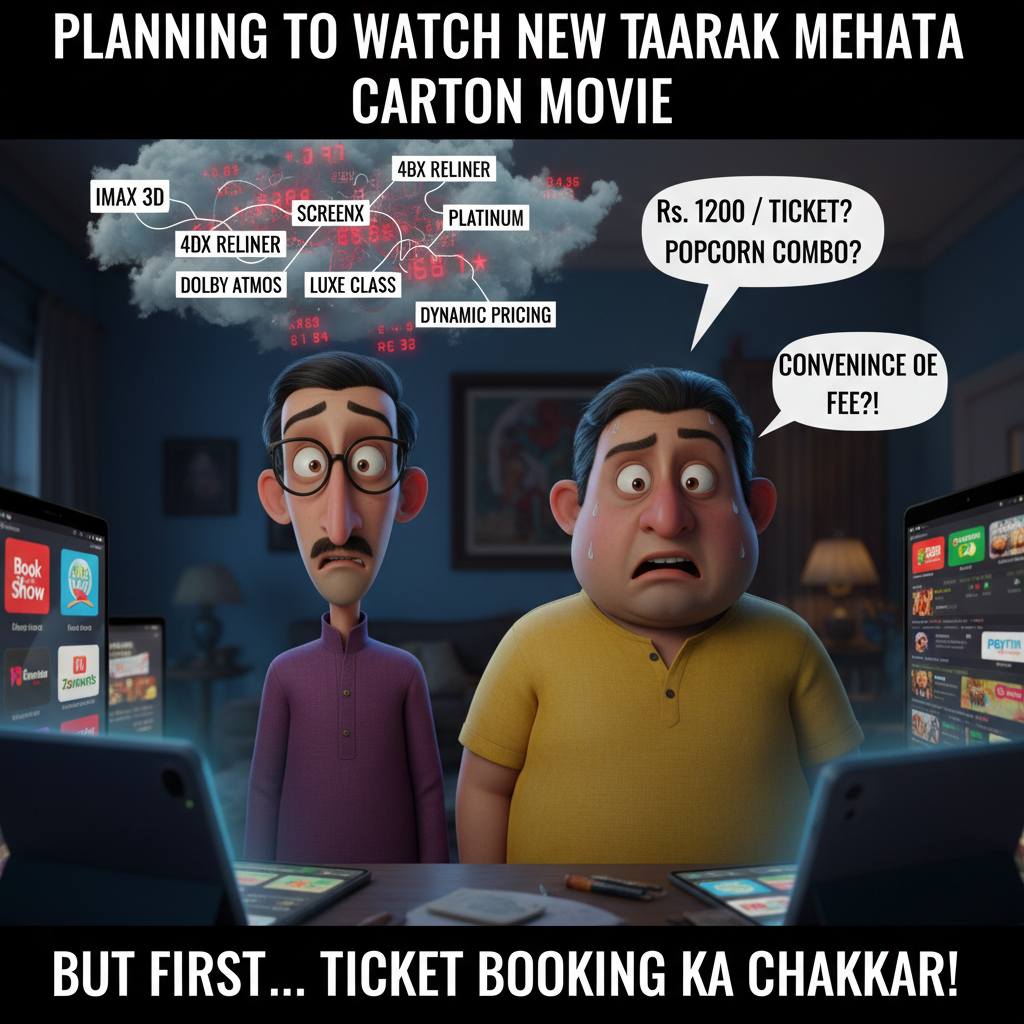 Motu Patlu's Dramatic Movie Adventure: A Hilarious Cinema Day
