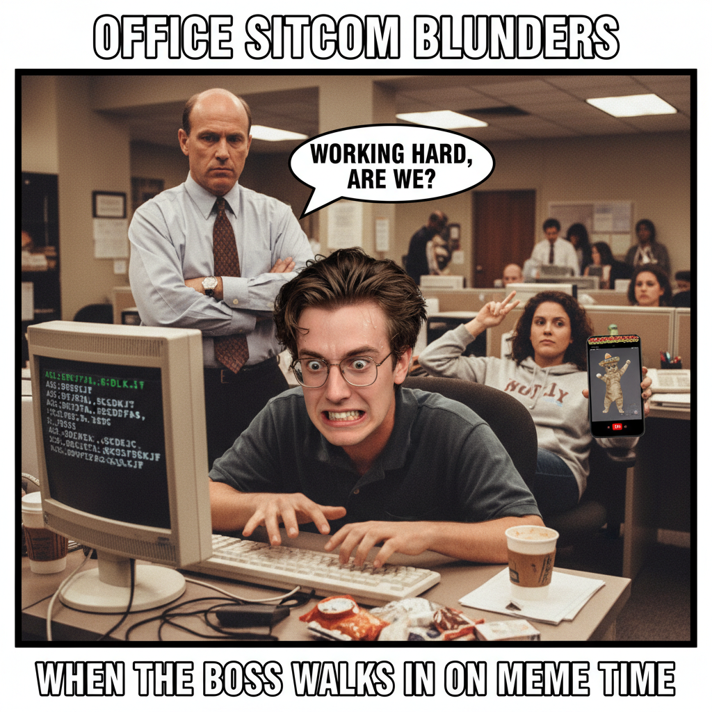 When the Boss Walks By: The Art of Pretending to Work