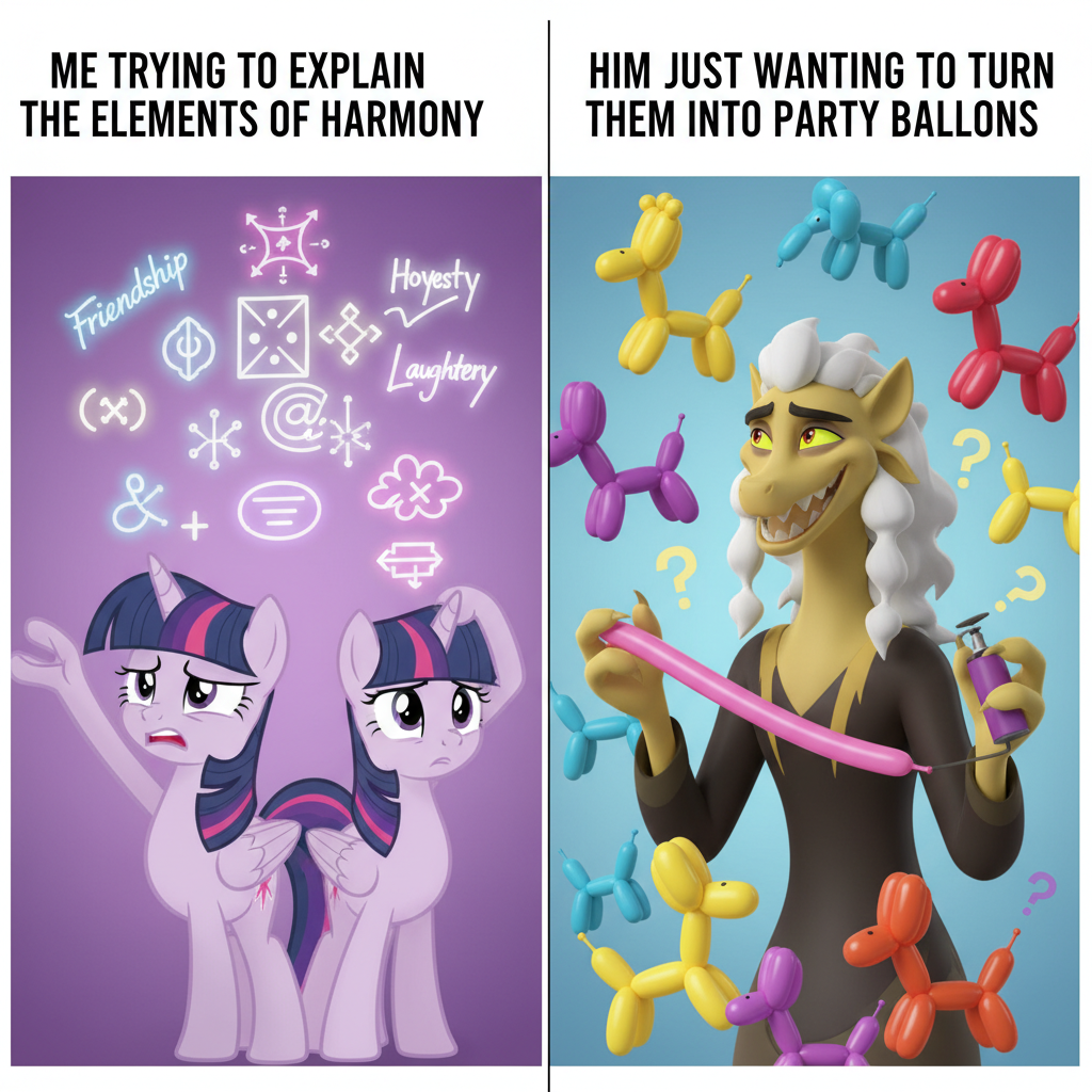 Twilight Sparkle vs Discord: The Element of Chaos