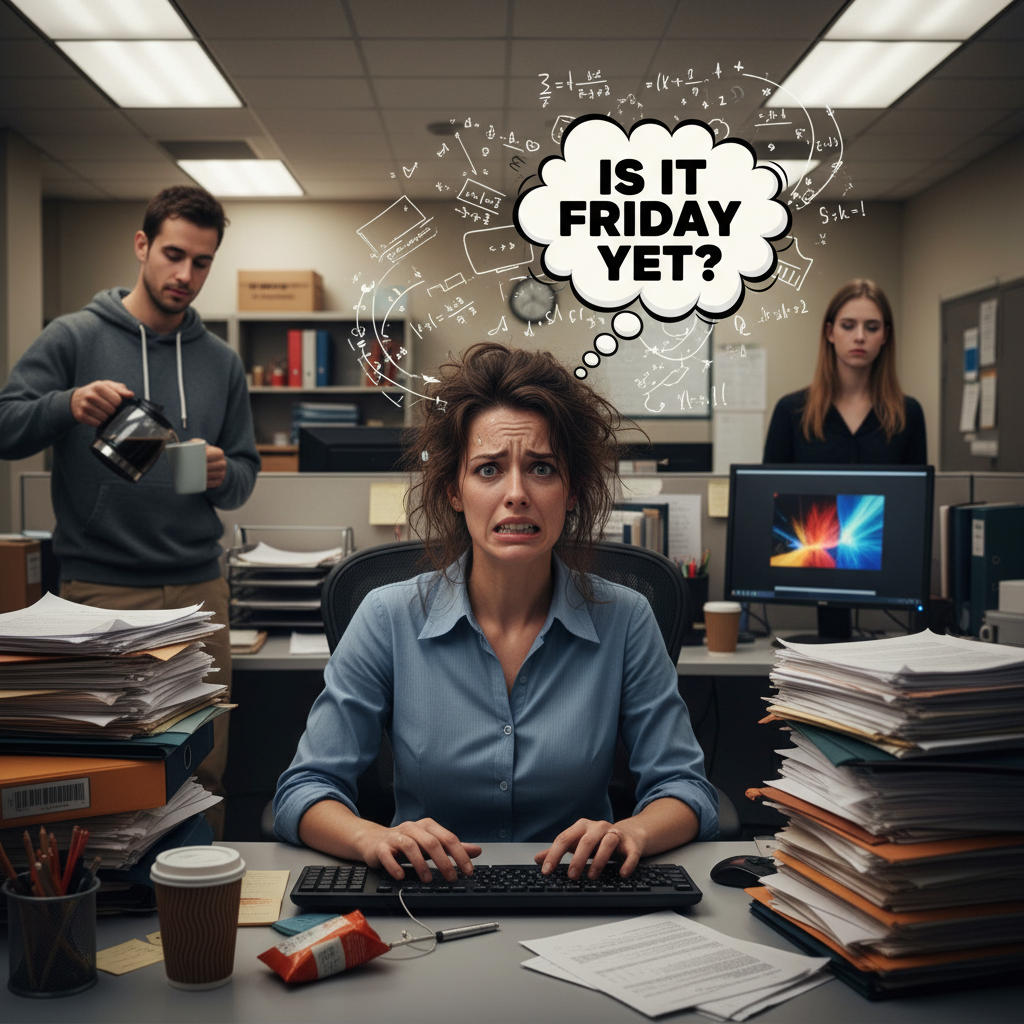 Monday Morning Mood: The Art of Looking Busy