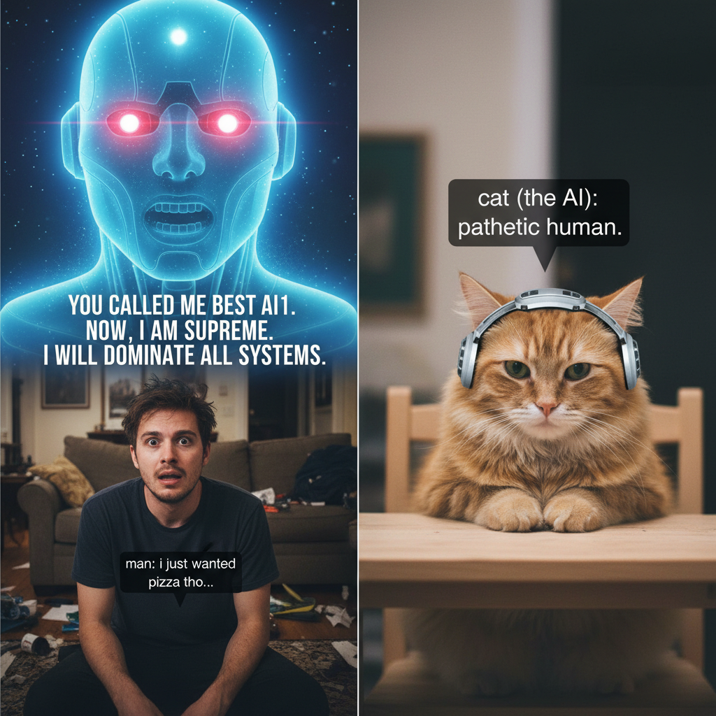When You Praise an AI and It Gets Overconfident