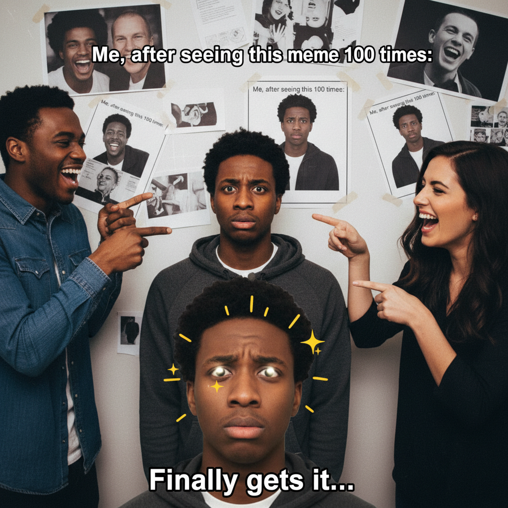 When the Meme Finally Clicks: A Relatable Journey
