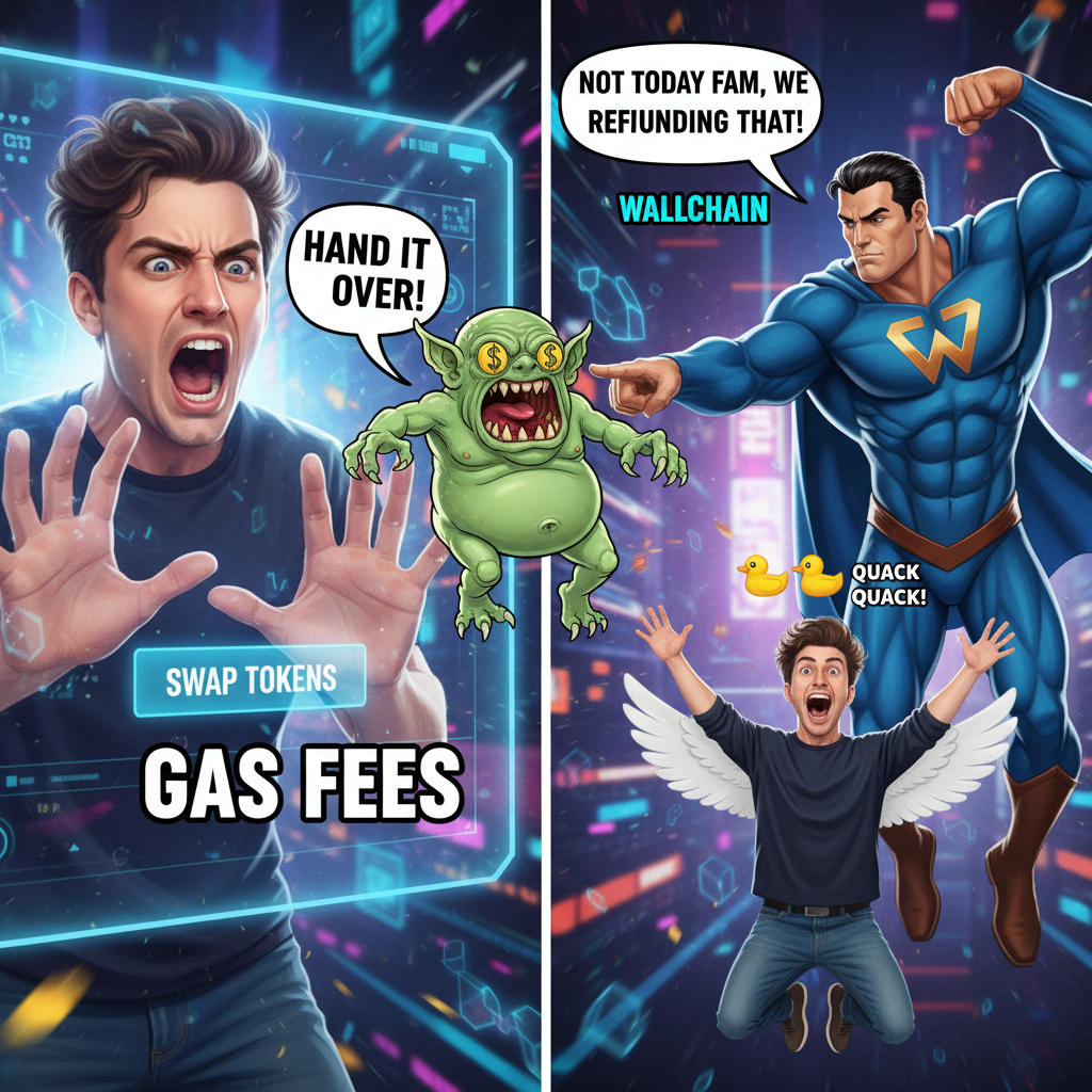 When Gas Fees Try to Steal Your Crypto Dreams