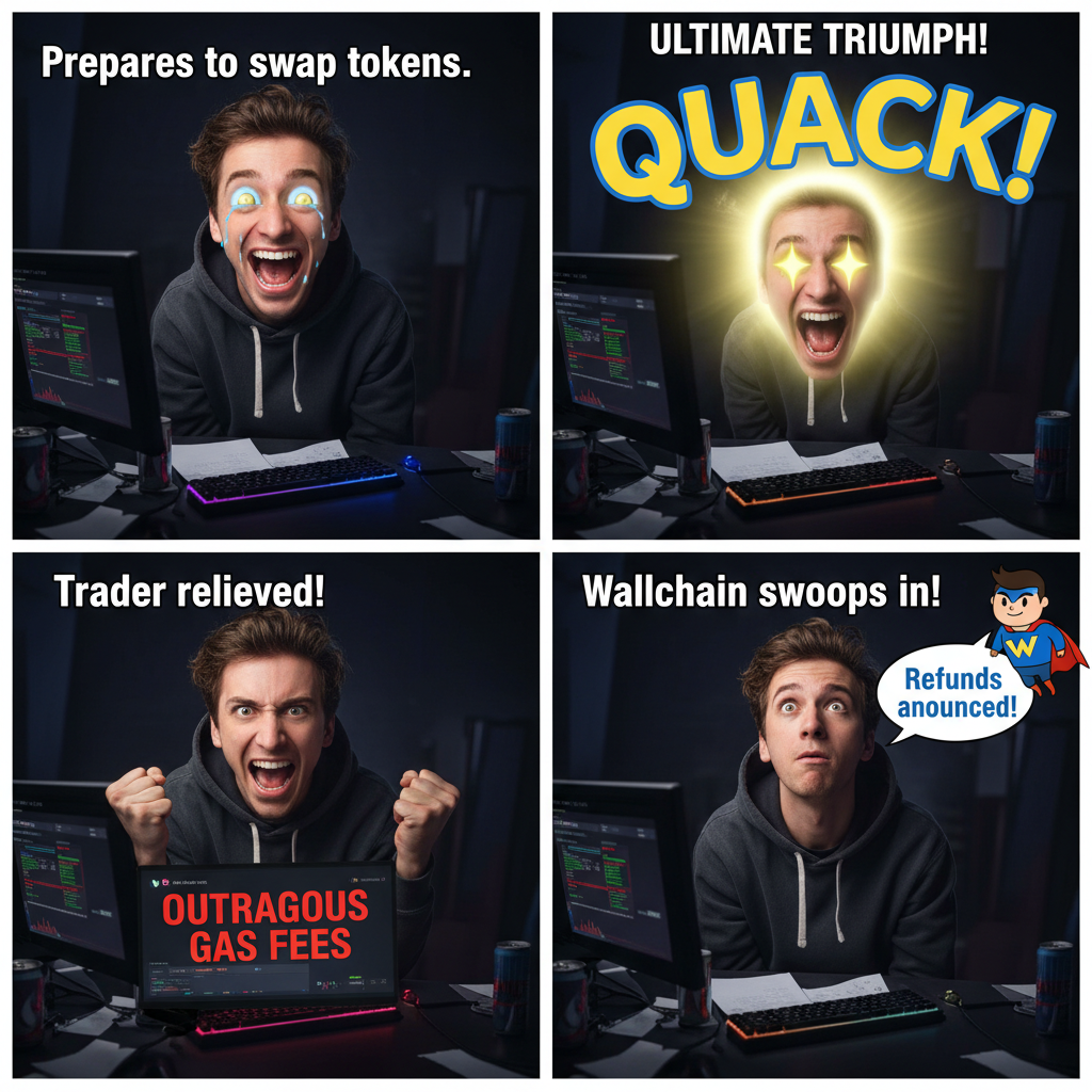 When Gas Fees Try to Steal Your Crypto Joy