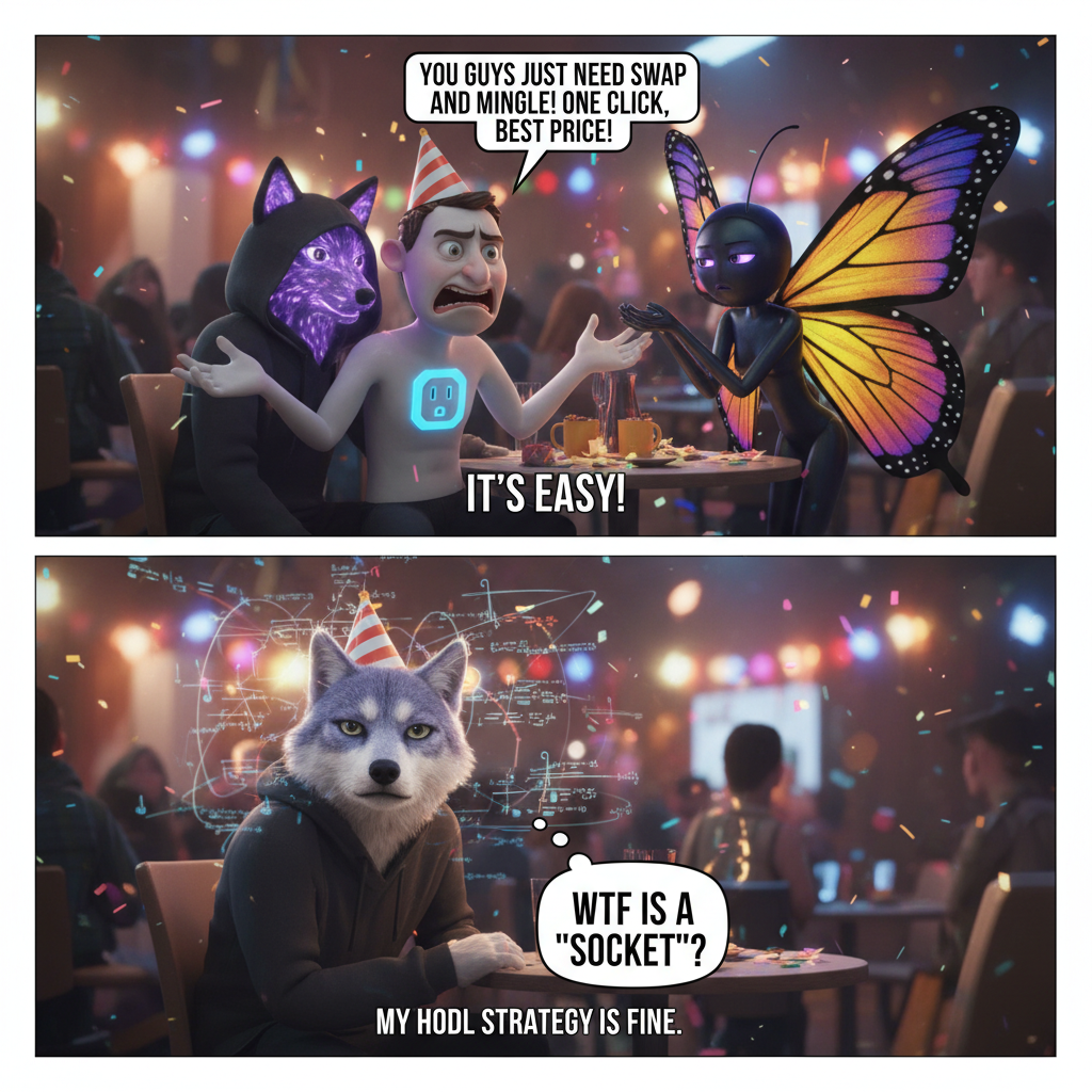 When Blockchains Meet: The Ultimate Swap Party